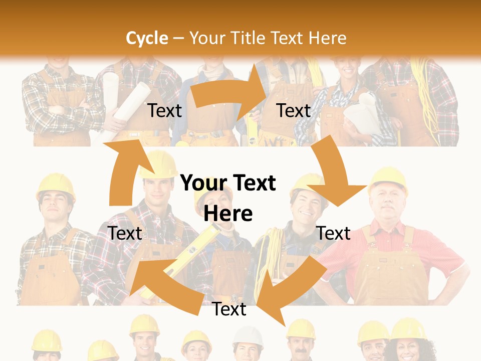 People Workers PowerPoint Template