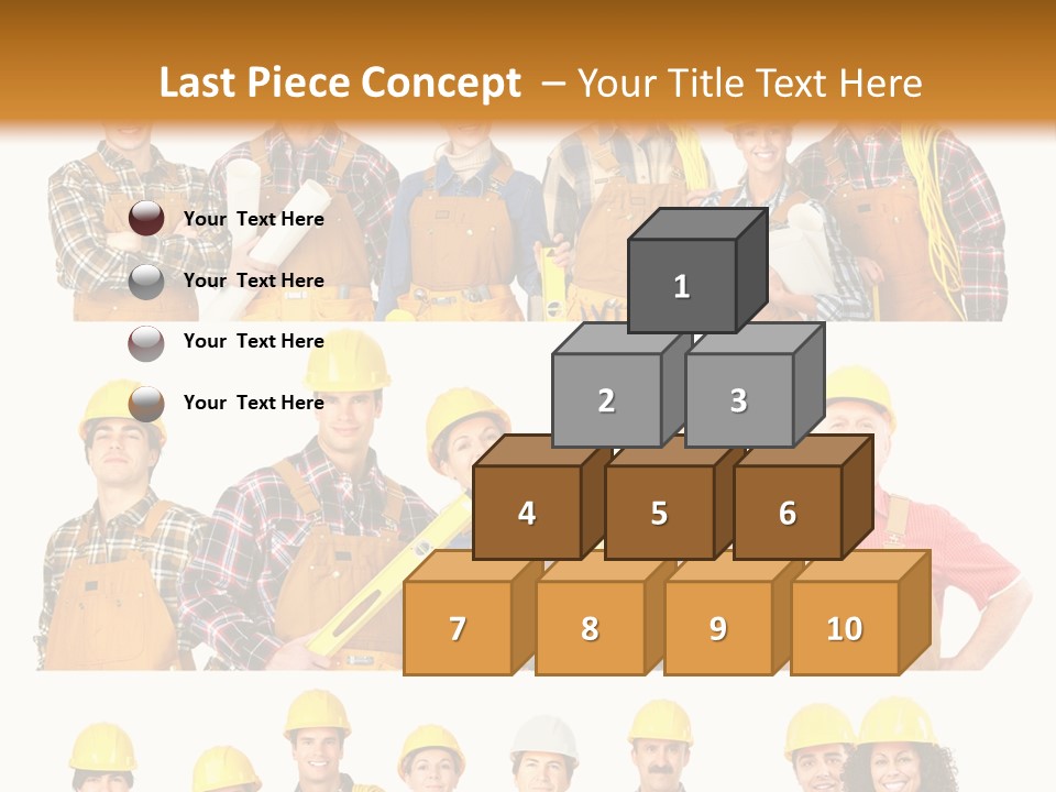 People Workers PowerPoint Template