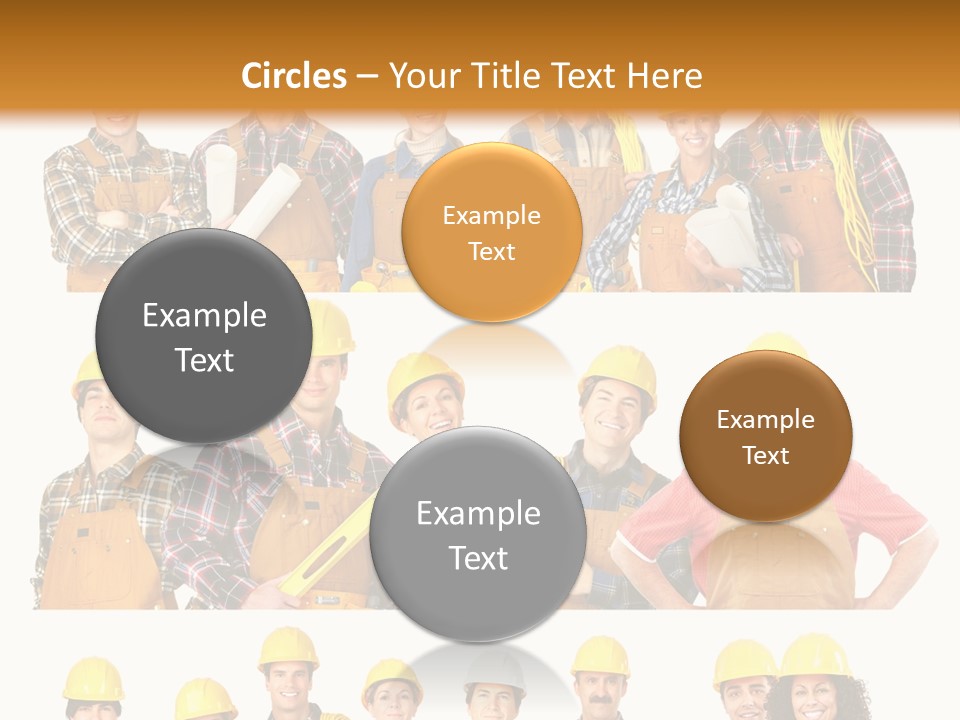 People Workers PowerPoint Template