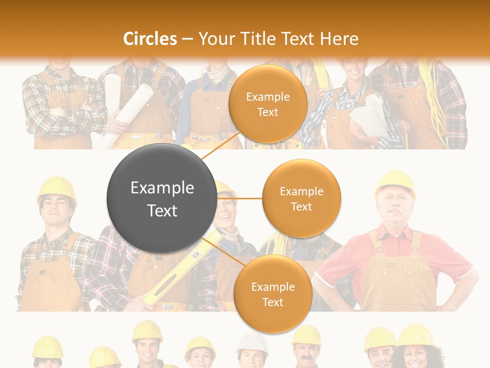 People Workers PowerPoint Template