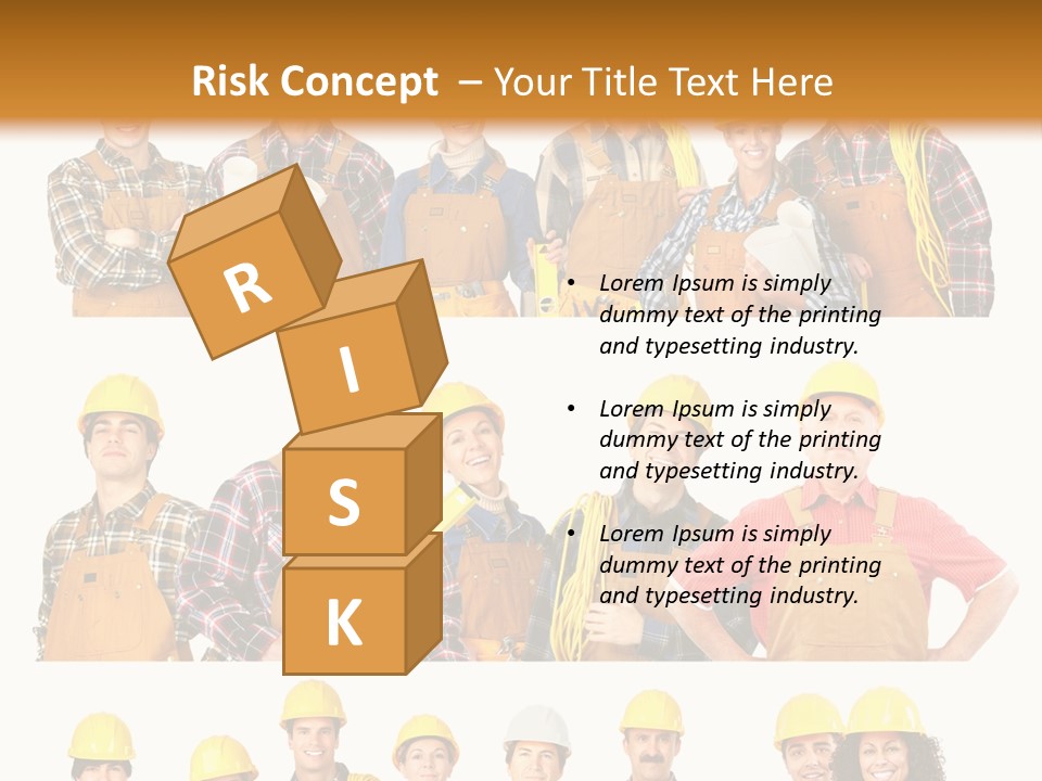 People Workers PowerPoint Template