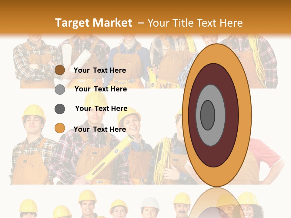 People Workers PowerPoint Template