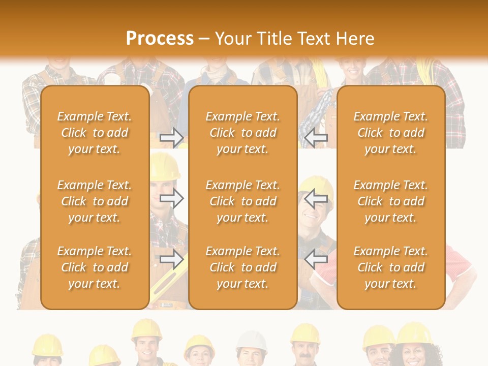 People Workers PowerPoint Template