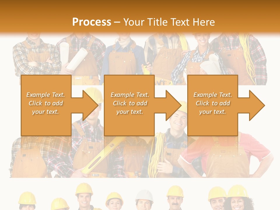 People Workers PowerPoint Template