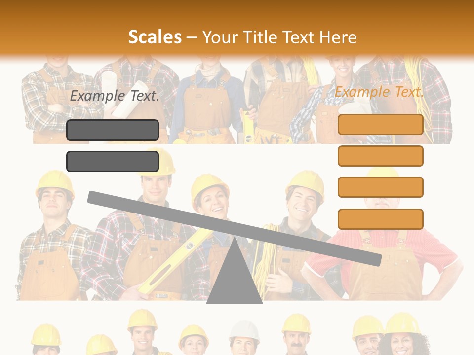 People Workers PowerPoint Template