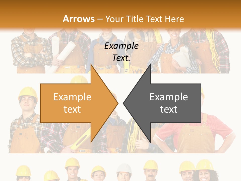 People Workers PowerPoint Template