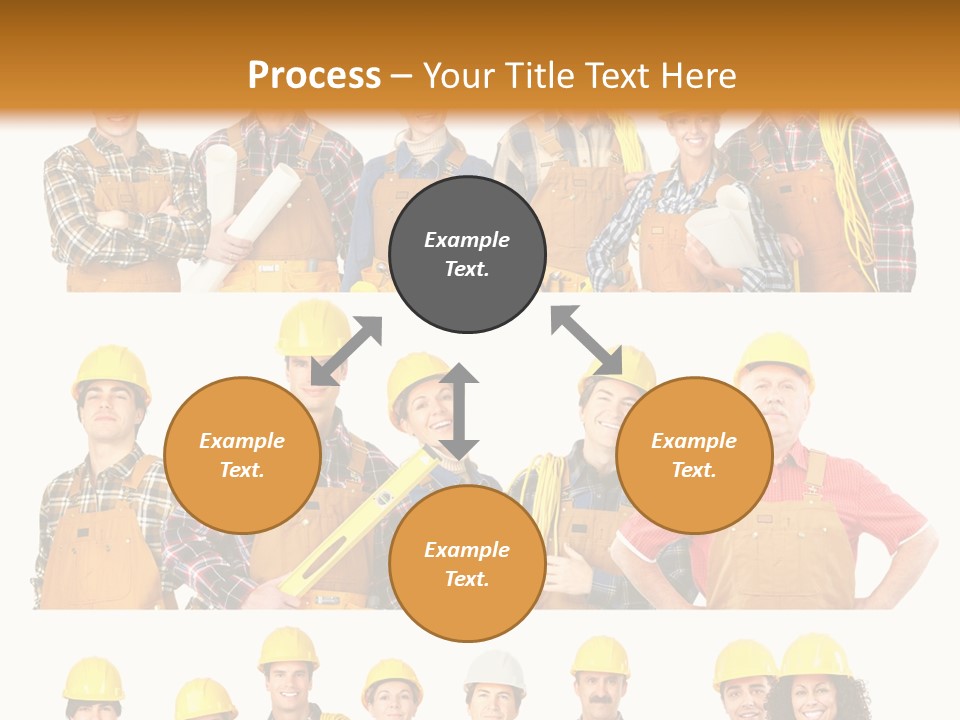 People Workers PowerPoint Template
