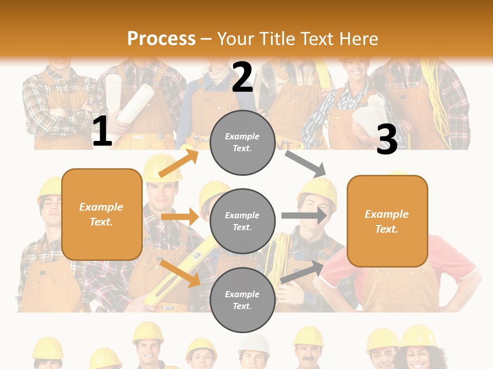 People Workers PowerPoint Template