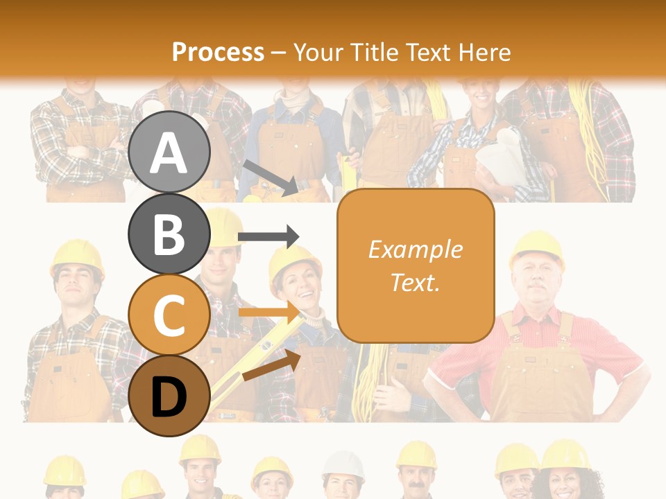 People Workers PowerPoint Template