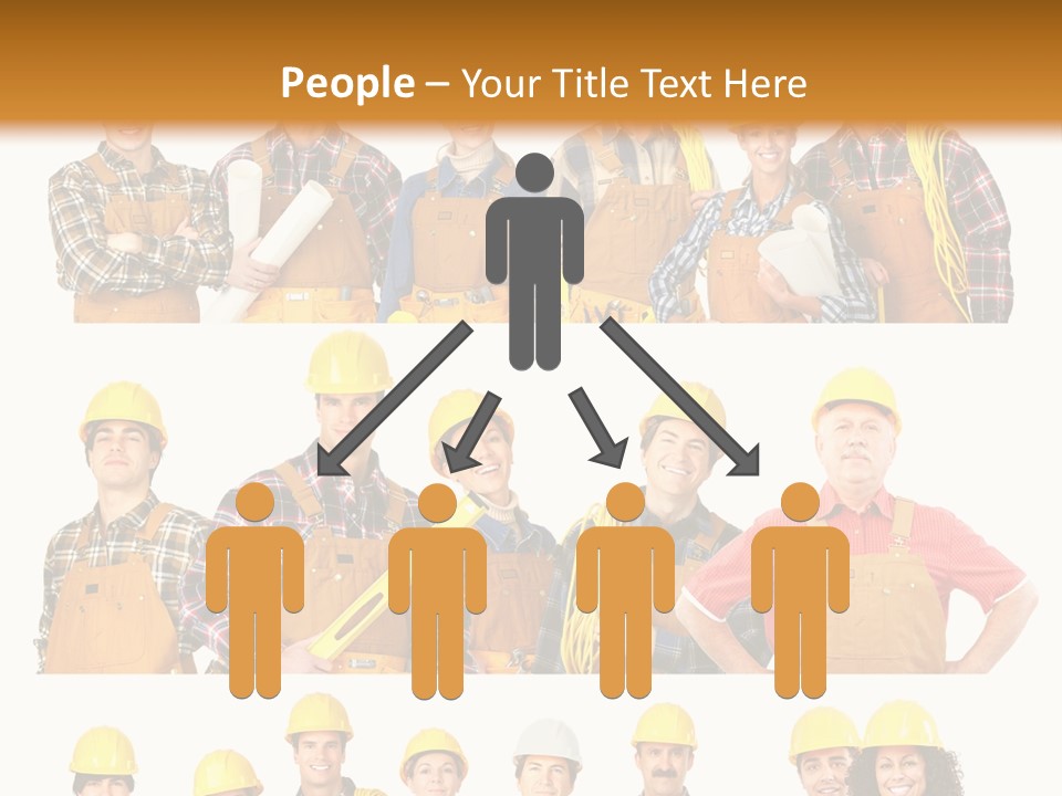 People Workers PowerPoint Template
