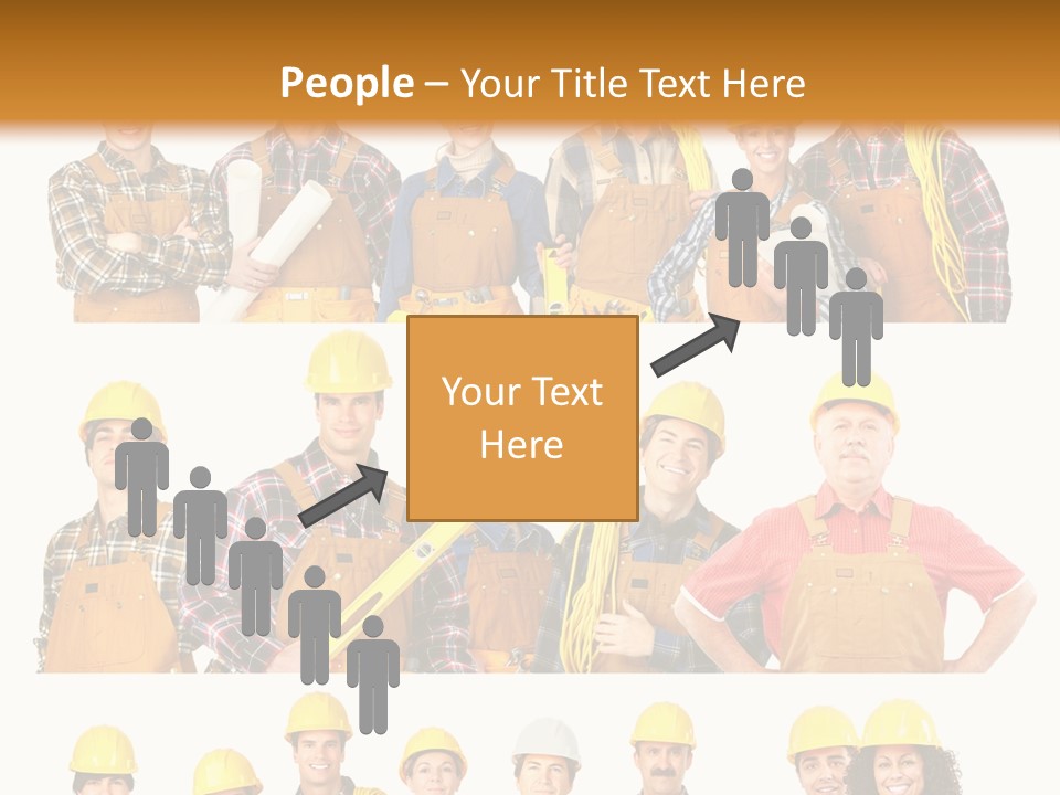 People Workers PowerPoint Template