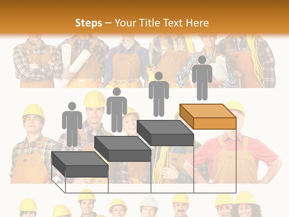 People Workers PowerPoint Template