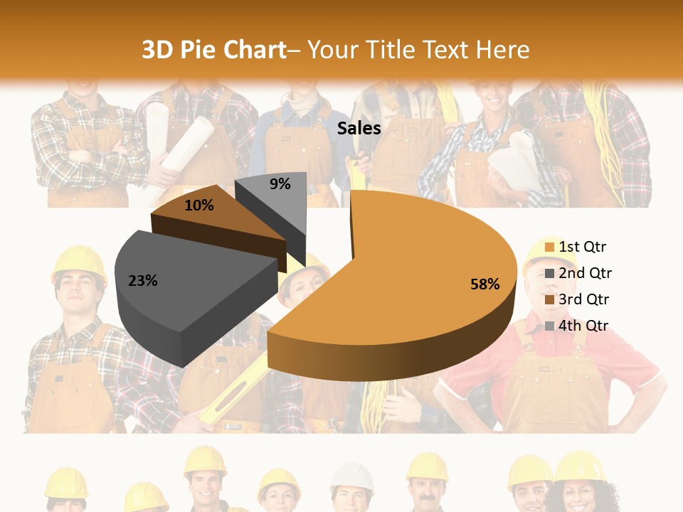People Workers PowerPoint Template