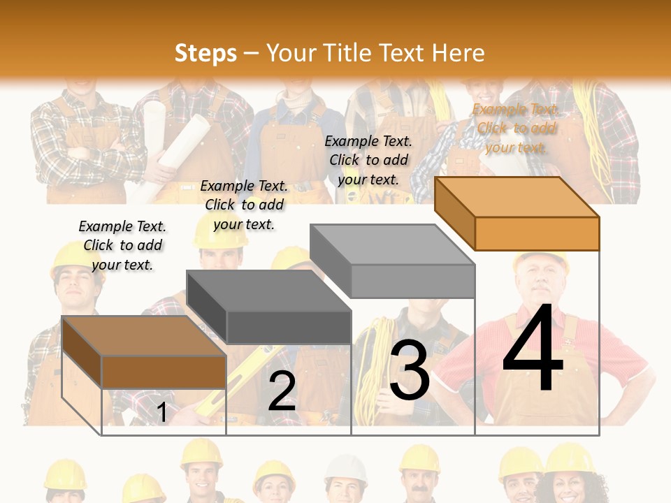 People Workers PowerPoint Template