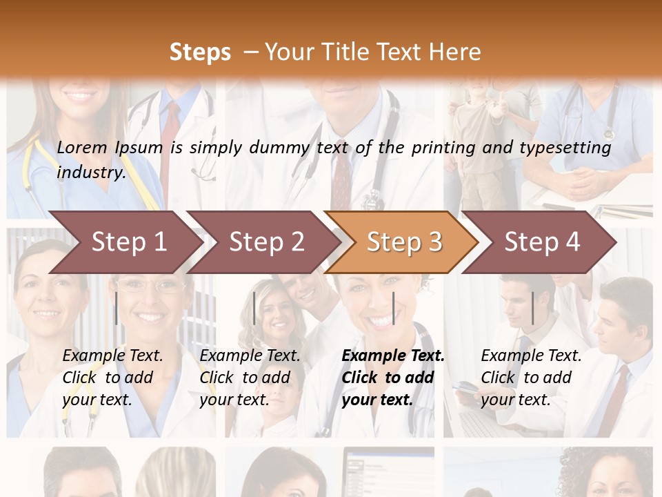 Imagens De Medicos PowerPoint Template