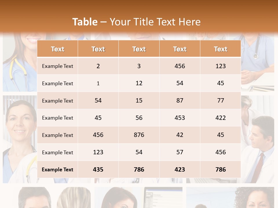 Imagens De Medicos PowerPoint Template