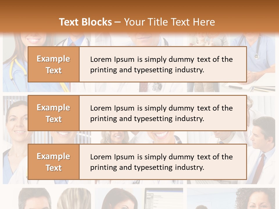 Imagens De Medicos PowerPoint Template