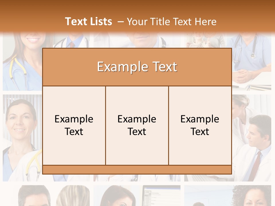 Imagens De Medicos PowerPoint Template