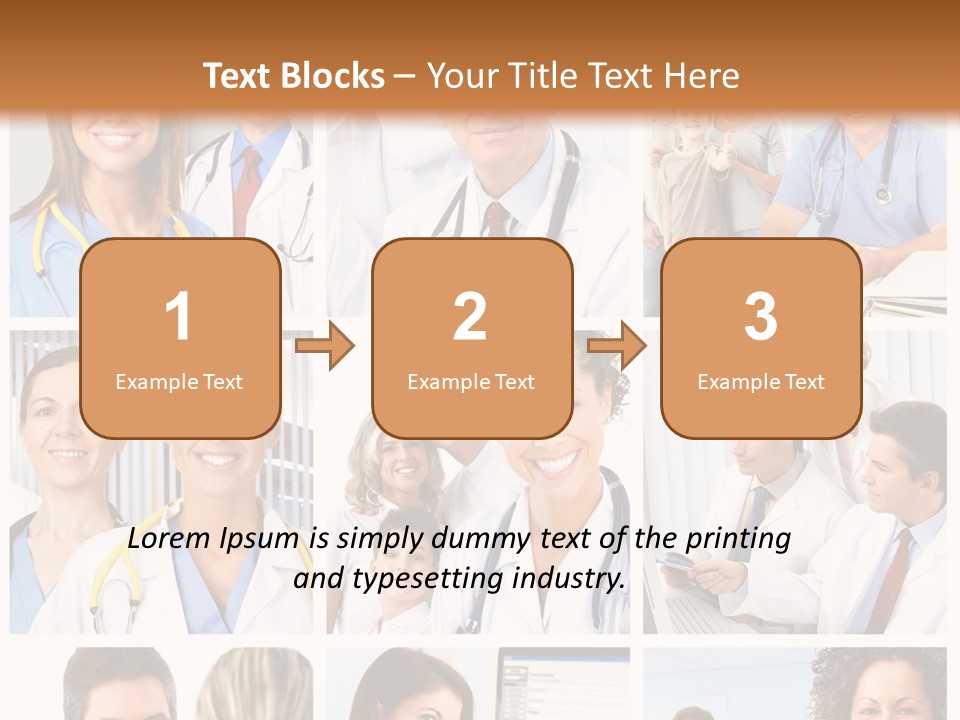 Imagens De Medicos PowerPoint Template