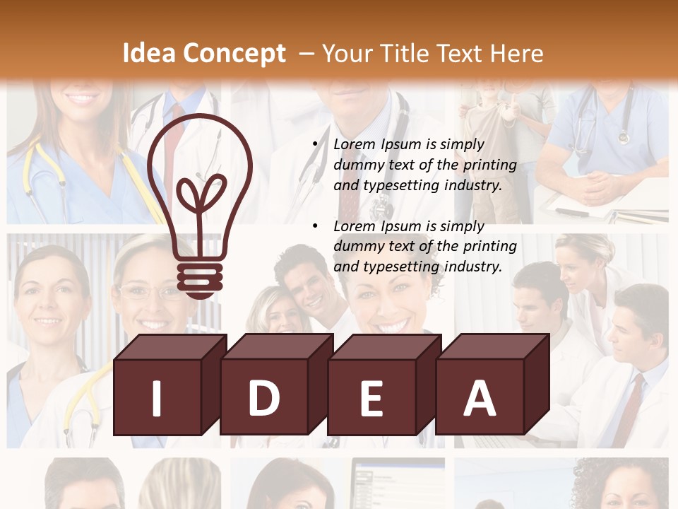 Imagens De Medicos PowerPoint Template