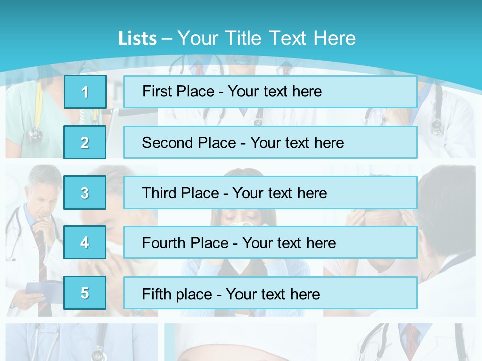 Doctors And Patients PowerPoint Template