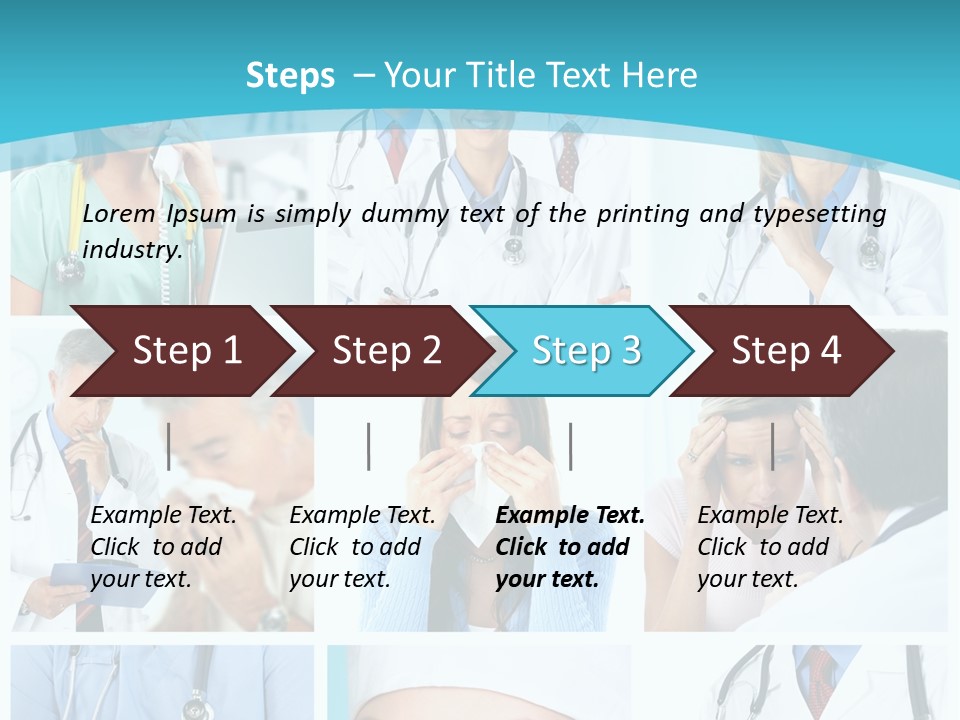 Doctors And Patients PowerPoint Template