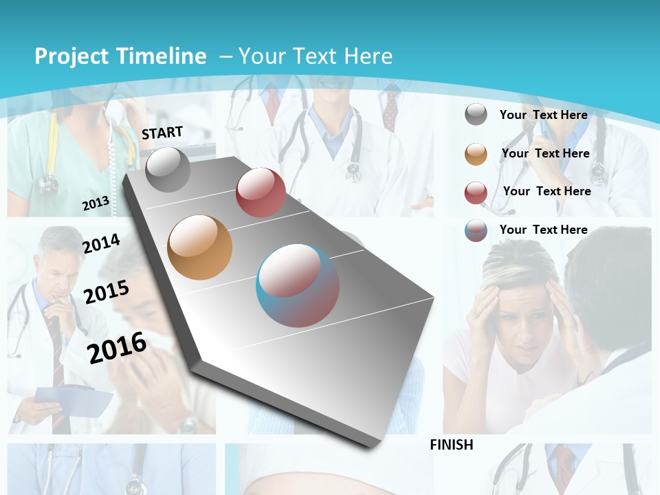 Doctors And Patients PowerPoint Template