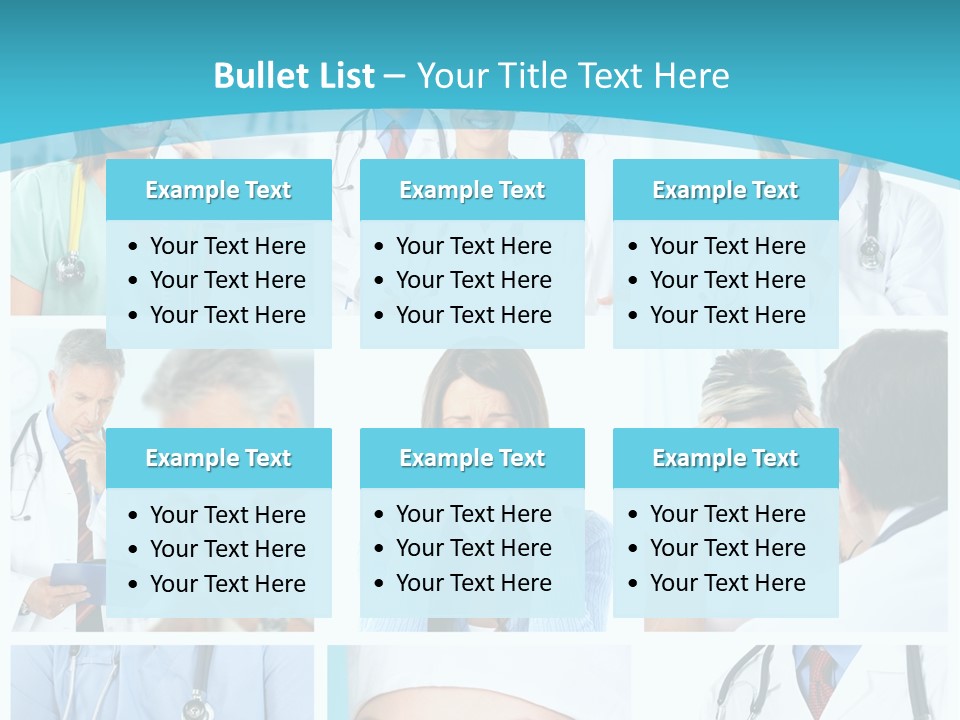 Doctors And Patients PowerPoint Template