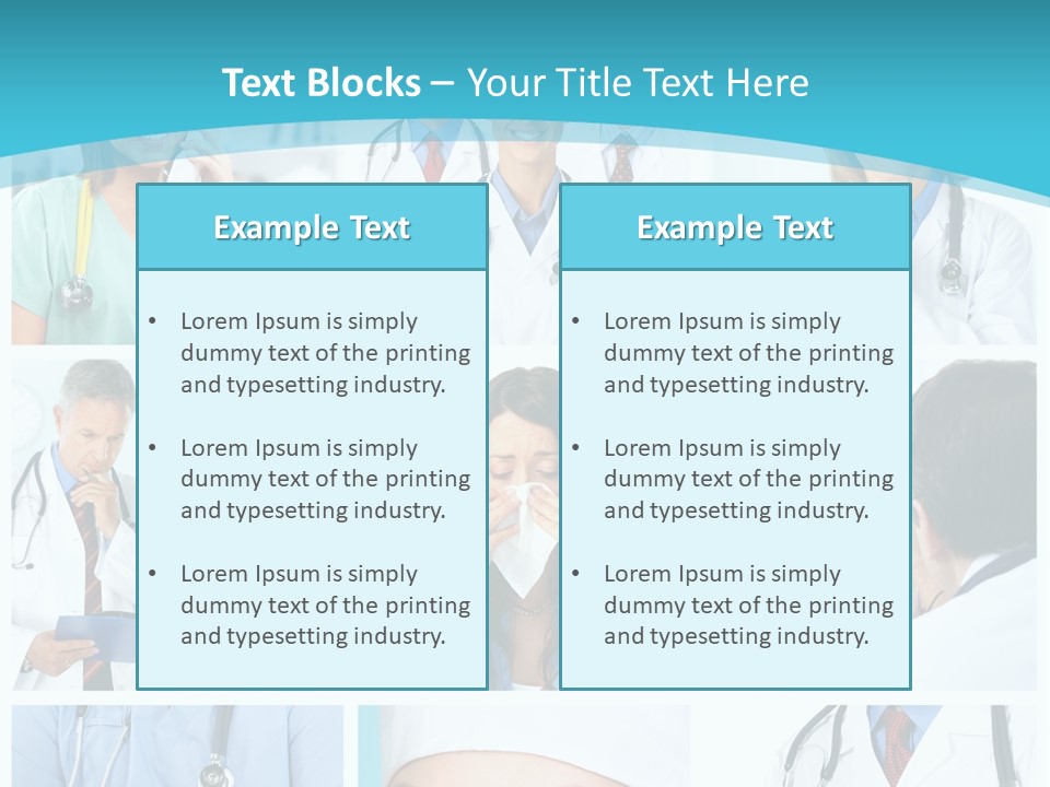 Doctors And Patients PowerPoint Template