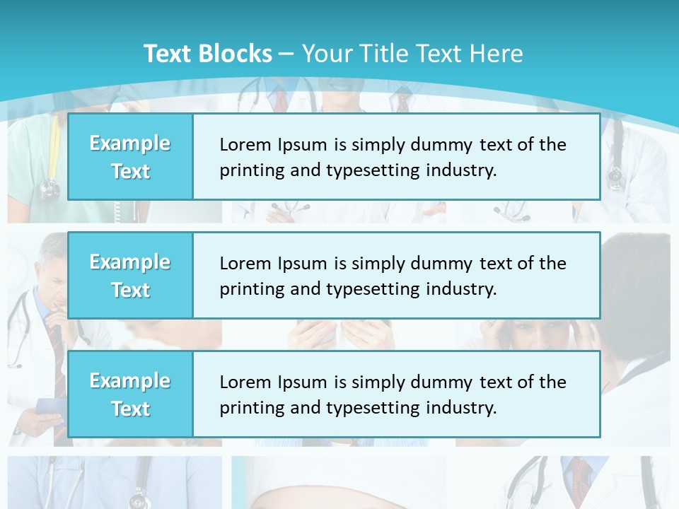 Doctors And Patients PowerPoint Template