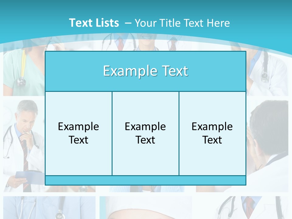 Doctors And Patients PowerPoint Template