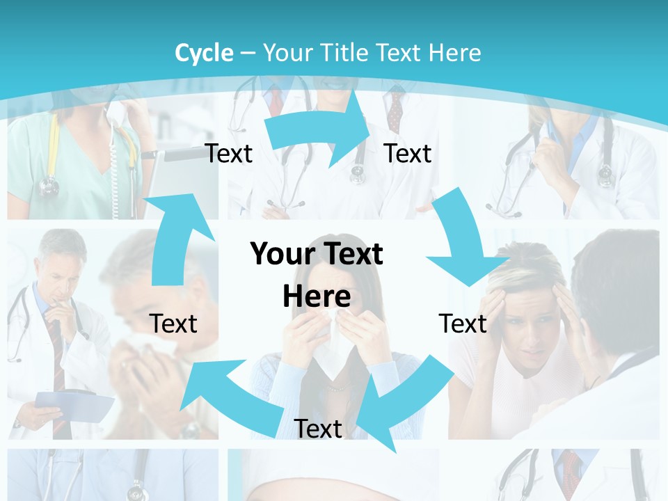Doctors And Patients PowerPoint Template