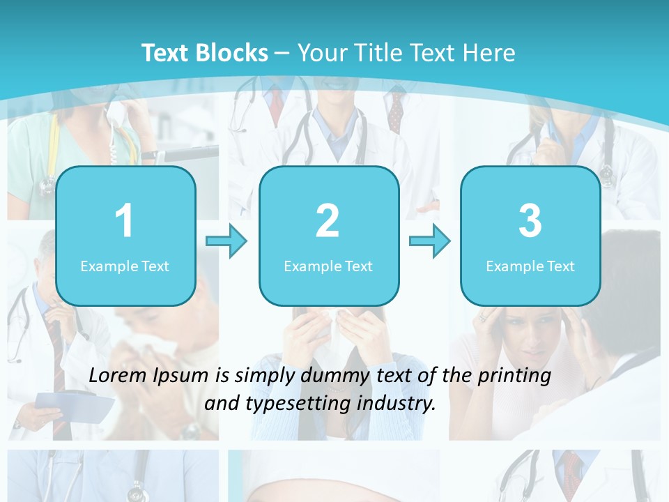 Doctors And Patients PowerPoint Template
