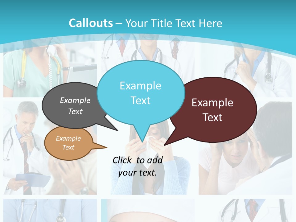 Doctors And Patients PowerPoint Template