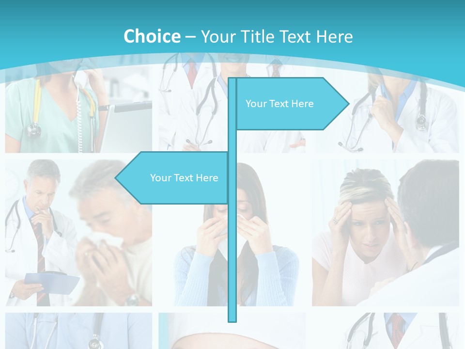 Doctors And Patients PowerPoint Template
