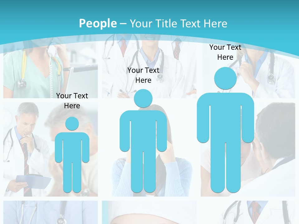 Doctors And Patients PowerPoint Template