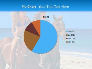 Woman Riding Horse PowerPoint Template