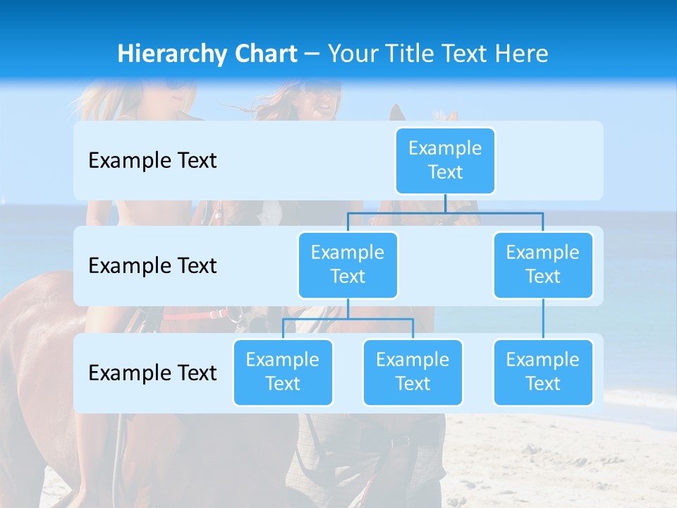 Woman Riding Horse PowerPoint Template