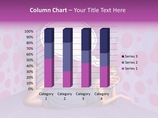 Blonde In Pink PowerPoint Template