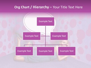 Blonde In Pink PowerPoint Template