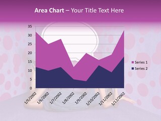 Blonde In Pink PowerPoint Template