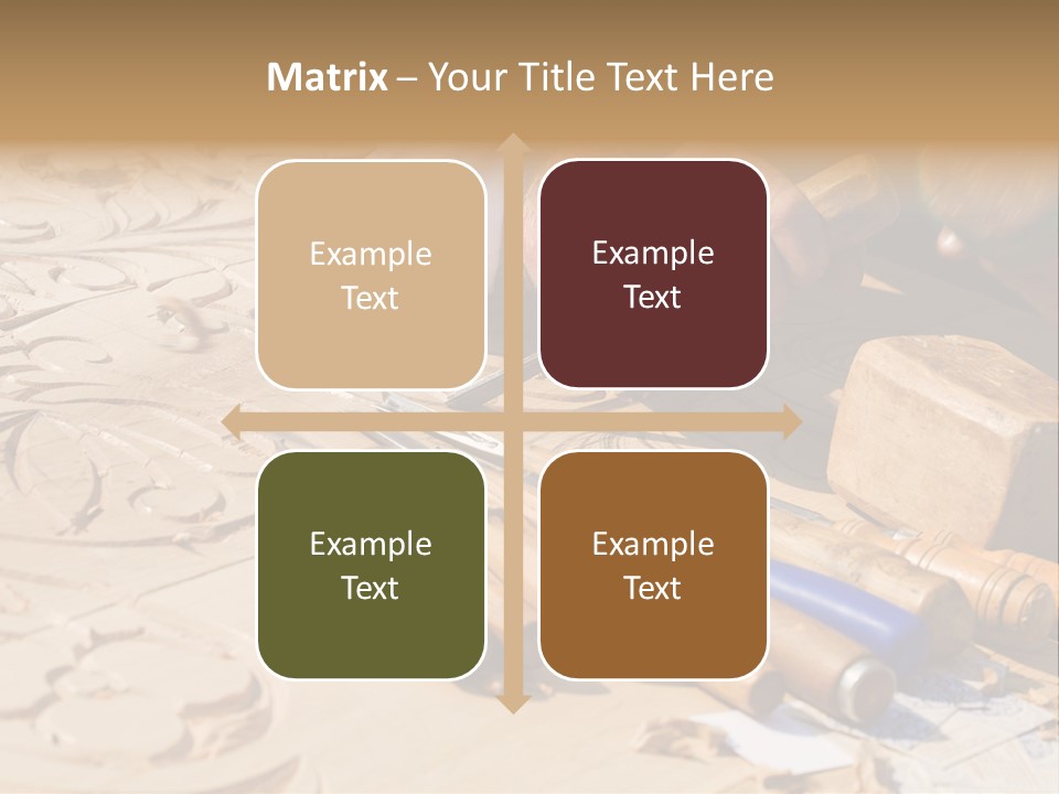 Wood Carver PowerPoint Template