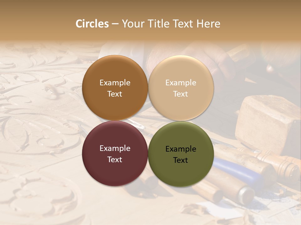 Wood Carver PowerPoint Template