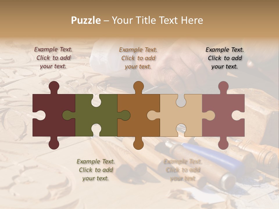 Wood Carver PowerPoint Template