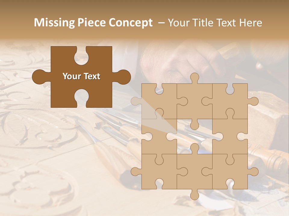 Wood Carver PowerPoint Template