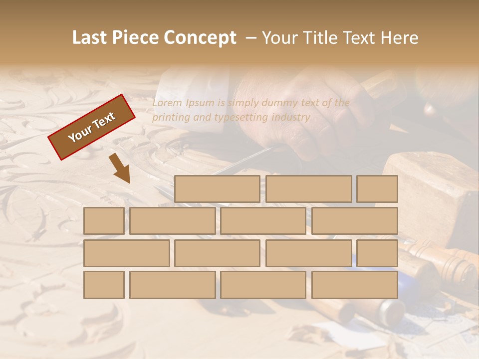 Wood Carver PowerPoint Template
