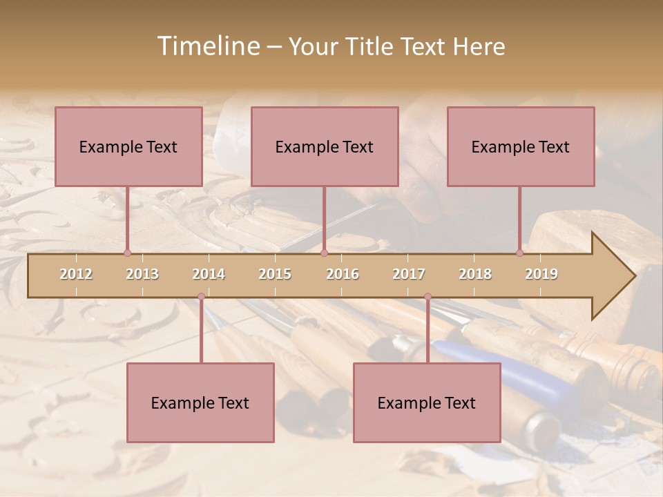 Wood Carver PowerPoint Template