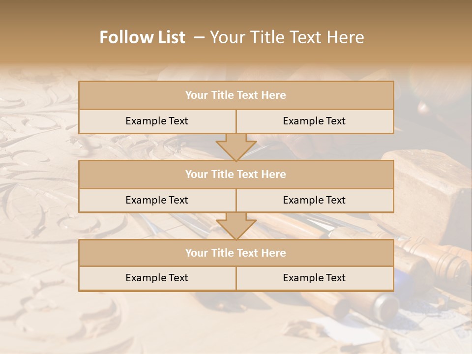 Wood Carver PowerPoint Template