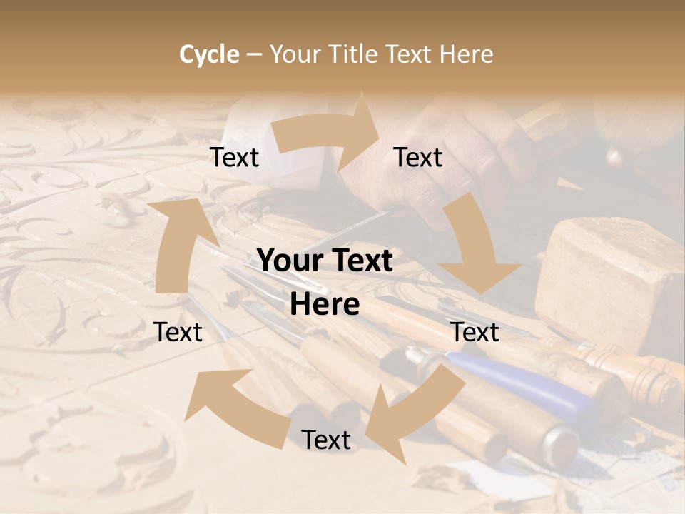 Wood Carver PowerPoint Template