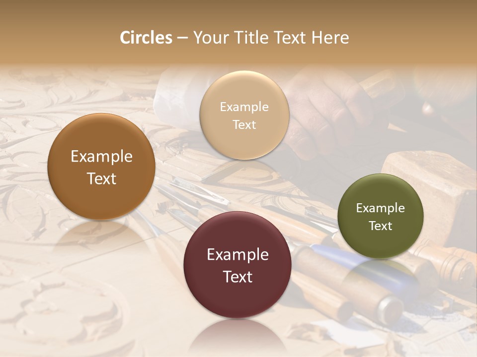 Wood Carver PowerPoint Template